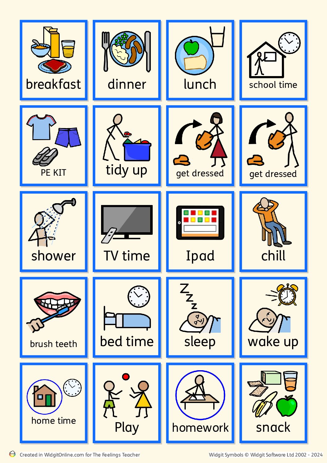 Visual Daily Routine Chart - Image 2